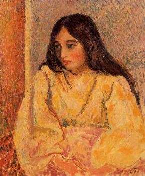 卡米耶 畢沙羅 Portrait of Jeanne, the Artist's Daughter 卡米耶 畢沙羅 Portrait of Jeanne, the Artist's Daughter